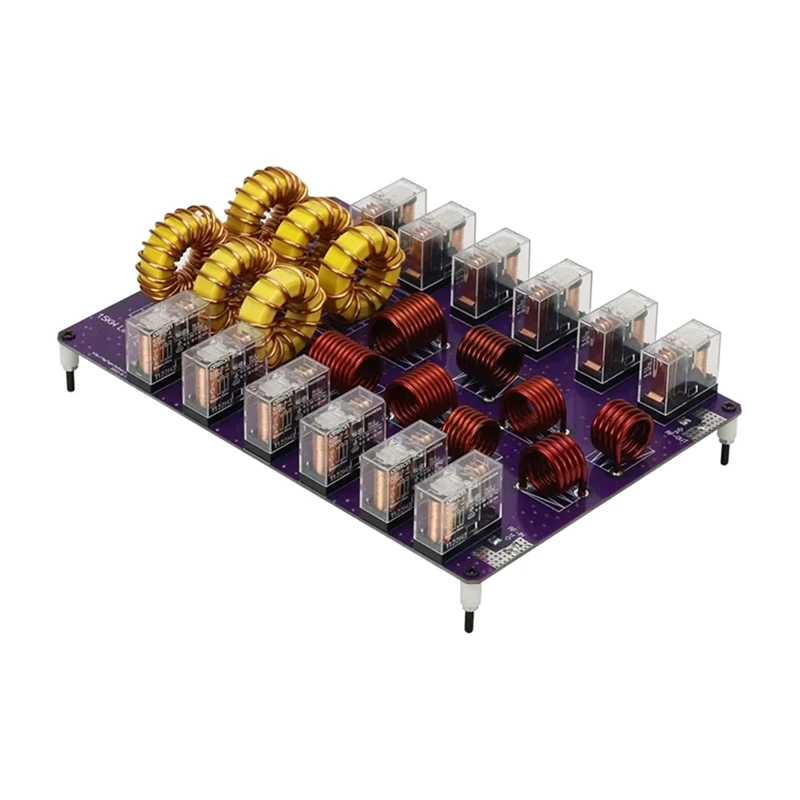 Lowpass Filter Board Shortwave HF 10 Band Low-Pass 1500W 50Ohm 1.8-54MHZ Support SSB CW FM For RF Amplifiersradio Durable