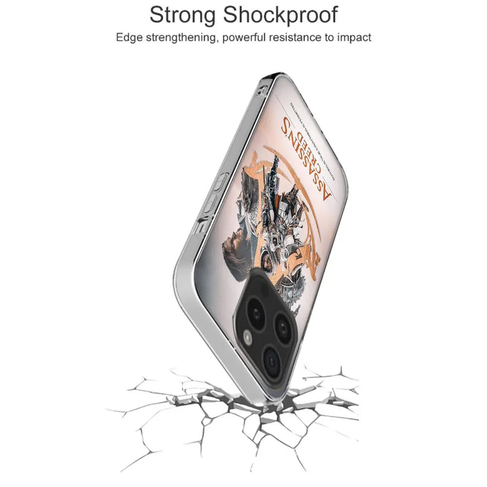 Прозрачный чехол для Aplee iPhone 12 13 Mini 14 + 15 Plus 16 Pro Max 11 X XS