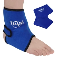 1pc ankle brace ice pack hot cold therapy flexible reusable foot cooling bag for sport injuries muscle pain relief wrist support
