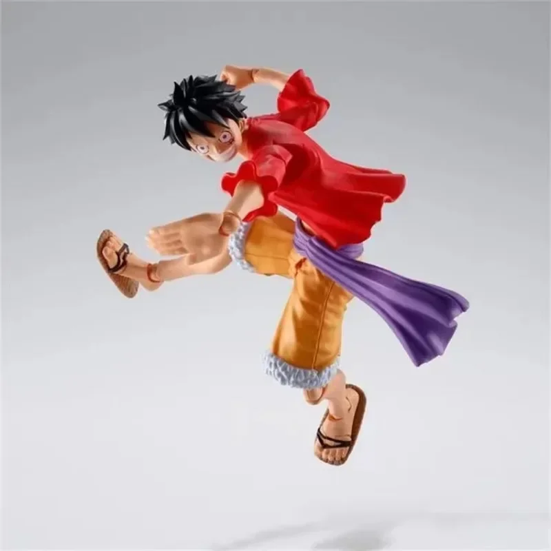 В наличии Аниме One Piece Luffy S.H.Figuarts Monkey D. Фигурка Raid on Onigashima ПВХ Коллекция игрушек