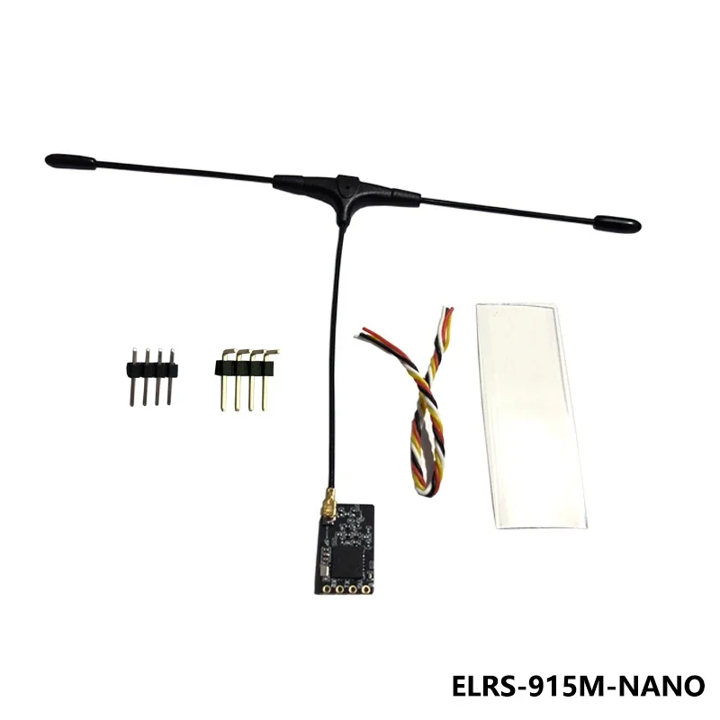 Приемник BAYCK ELRS 915 МГц/2 4 ГГц NANO ExpressLRS С Антенной Т-типа Поддержка Wi-Fi Для FPV-дрона
