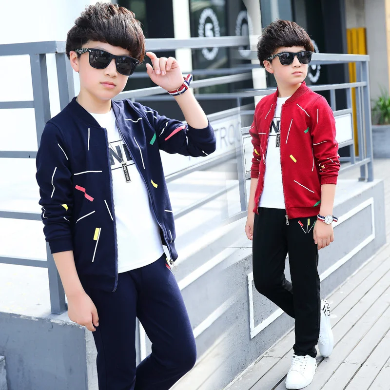 

2 шт./комплект, детский хлопковый костюм из свитшота и брюк