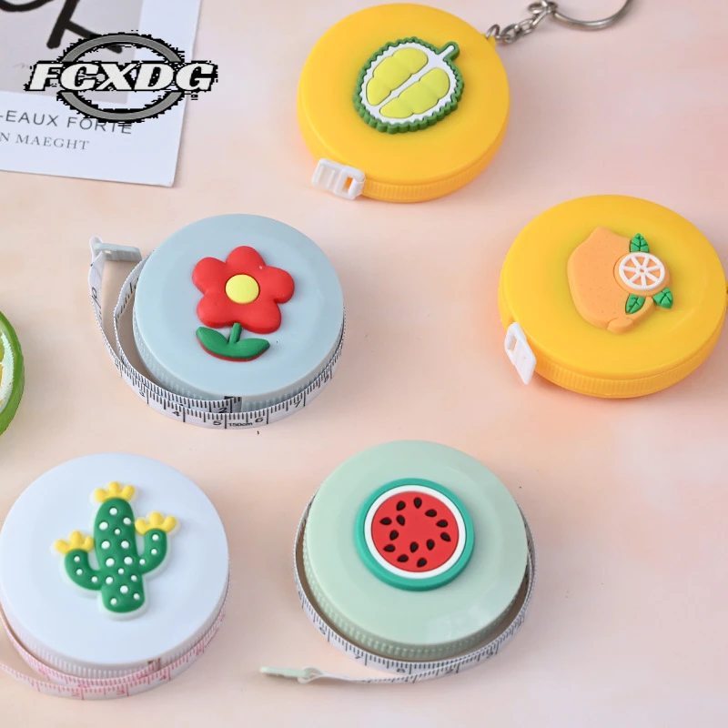 

Portable Automatic Shrinking Sewing Ruler Cm Inches Two Sizes of Tape Measure Office Supplies Length Measuring Tool Sewing Tools