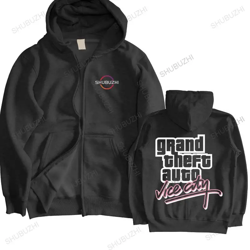 

Men teenager sweatshirt hooded Grand Theft Auto GTA VICE CITY hoodie cotton Fashion Brand man high autumn warm hoody bigger size