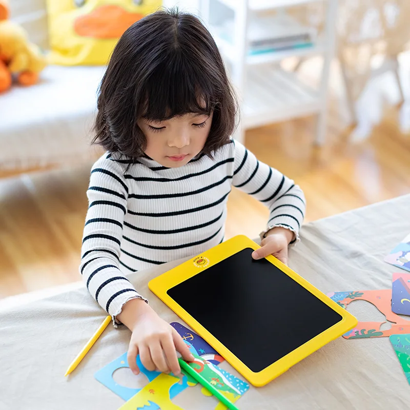 

B. Duck Little Yellow Duck Children'S Color Lcd Drawing Board Handwriting Board Graffiti Handdrawing Board Electronic Small Blac