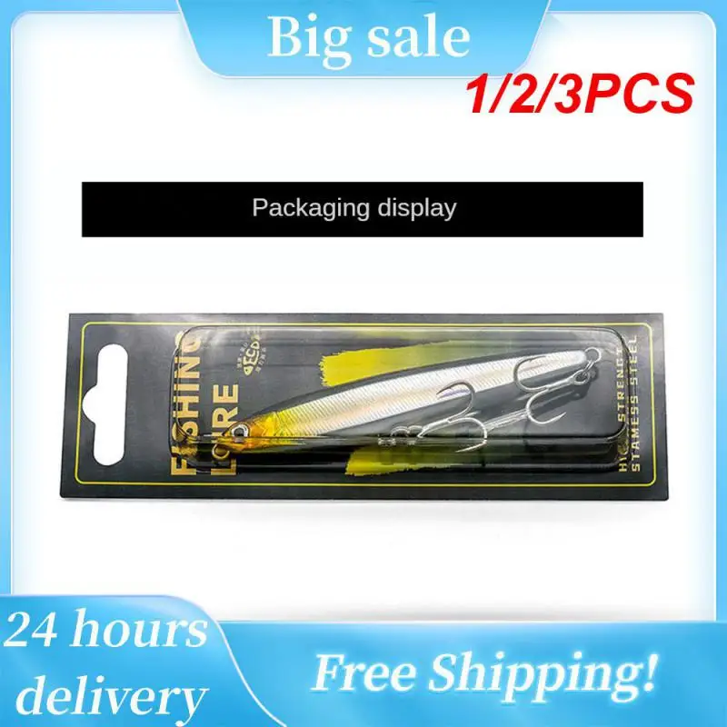 

1/2/3PCS Sinking Minnow 145mm 25.5g Wobbler Lure Long Casting Fishing Lure Artificial Bait for Pike Bass Trout Lure Pesca 9119