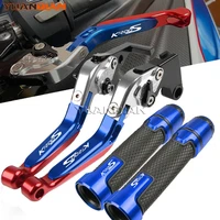 k1200 s motorcycle accessories extendable adjustable brake clutch levers handlebar grips for bmw k1200s 2004 2005 2006 2007 2008