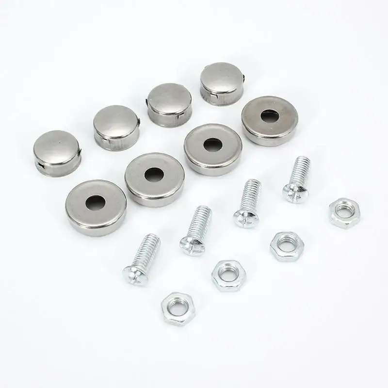 

Car License Plate Frame Screws Anti-Theft Security Screw Kit For Fixing Frame Bolt Solid Seal Buckle Repair Accessories