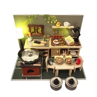 miniature candy toy mini small kitchen really boiled full set children can eat the simulation for cooking kitchenware stove toys