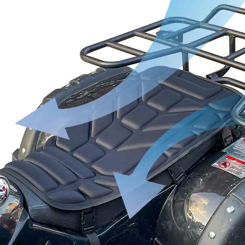 

Motorcycle Seat Pad Motorcycle Seat Cushion Pressure Relief Motorcycle Seat Cushions For Long Rides Shock Absorption Adjustable