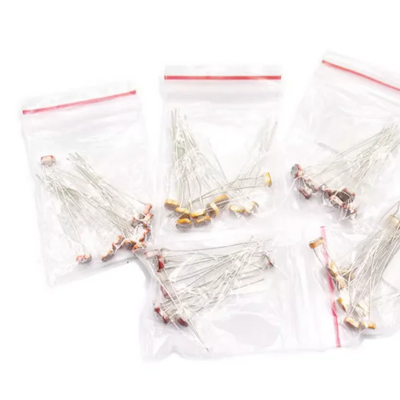 Широко используемые фоторезисторные пакеты 5506 5516 5528 5537 5539 10 каждого из 5 типов