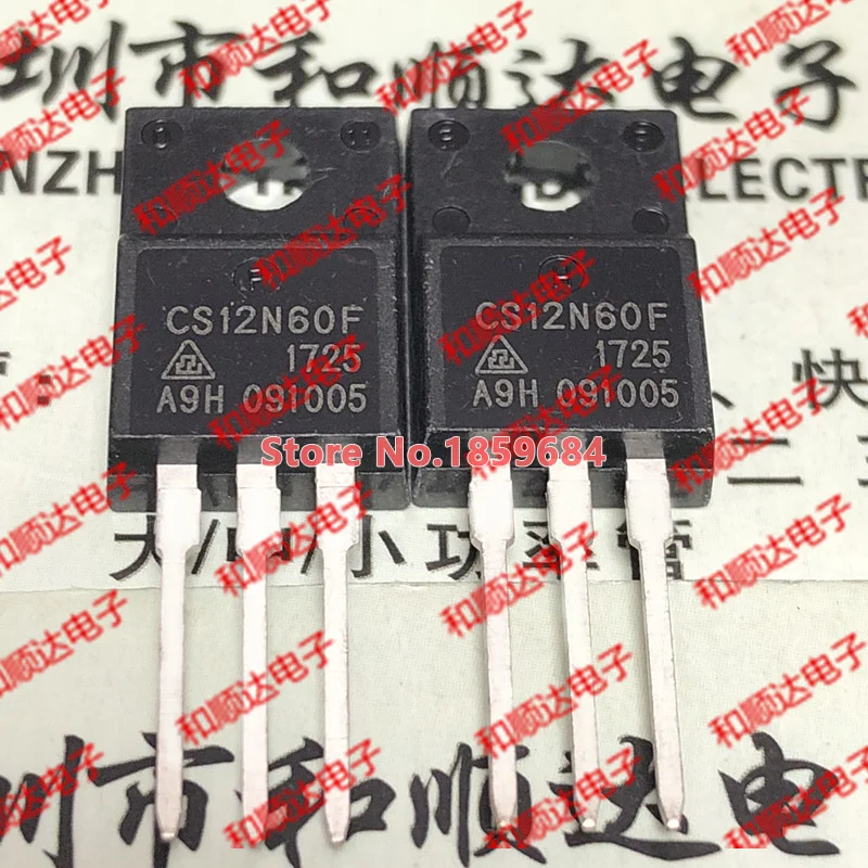 

CS12N60F TO-220F 600V 12A