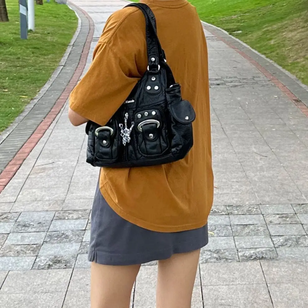 Винтажная женская сумка на плечо