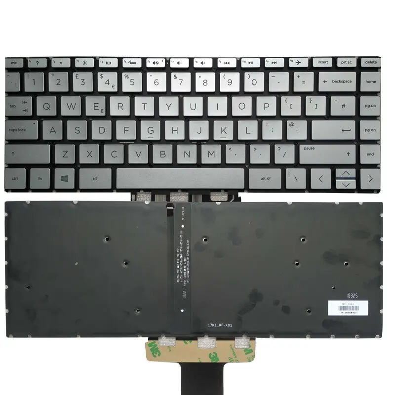 

New Backlit US/UK Keyboard For HP Pavilion X360 14-CK 14-CD 14M-CD 14-CE 14-DQ TPN-Q221 14-DG TPN-Q207 TPN-I131 TPN-W131