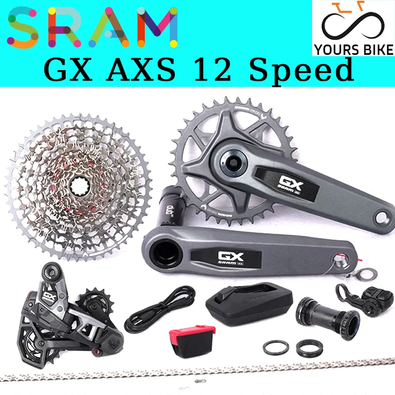 SRAM GX EAGLE AXS 12-скоростной велосипедный широкодиапазонный групповой набор