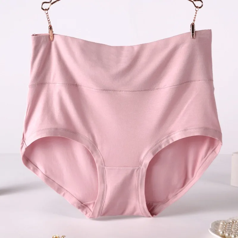 

Women's Panties Breathable Mid-waist Simple Modal Comfortable Breathable Extended Briefs