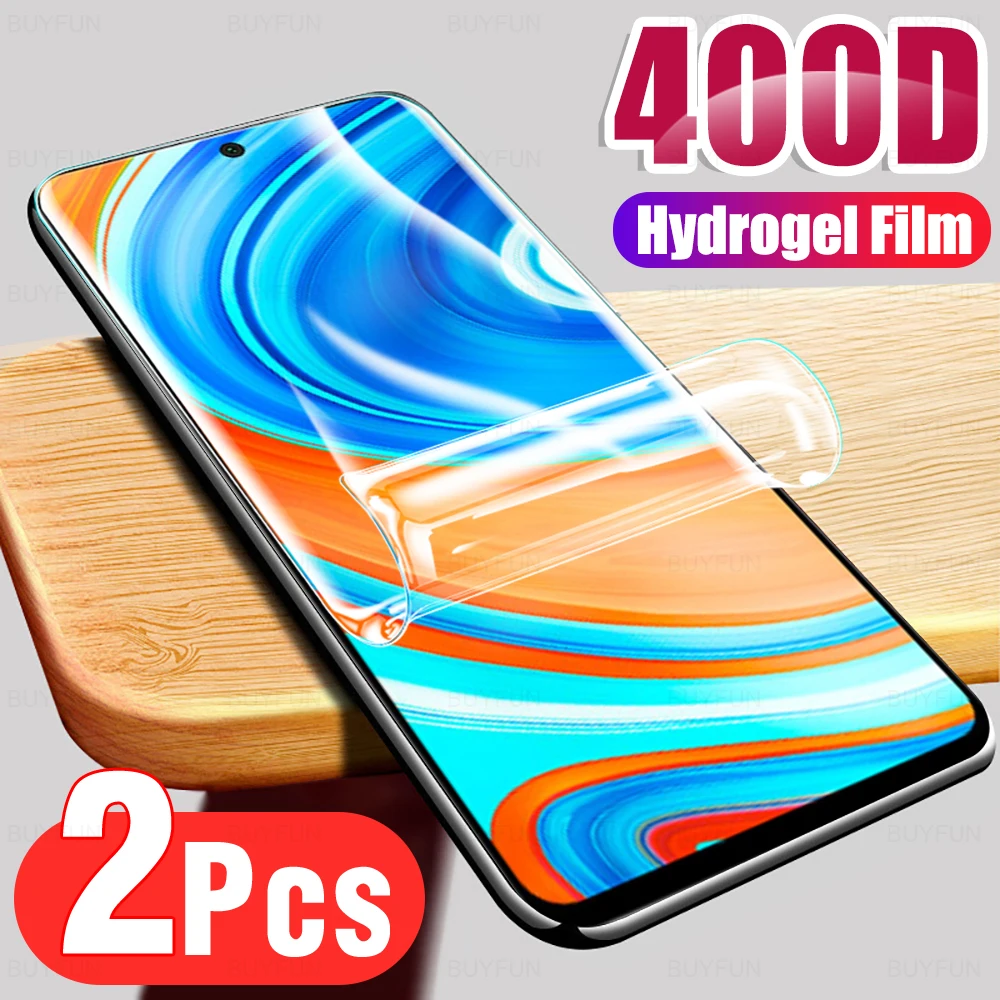 

Гидрогелевые пленки 2 шт. для Xiaomi Redmi note 9 pro 4G 9t 5G 9 pro max 9 pro max 9 9s 8t 8 pro 7s 5 10s 10 pro max 10t, мягкий чехол