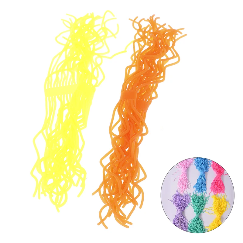 

Simulation Ramen Noodles Elastic Pull Rope Fidget Toy TPR Soft Anti Stress Rope Toys Stretch String Stress Relief Autism Toys