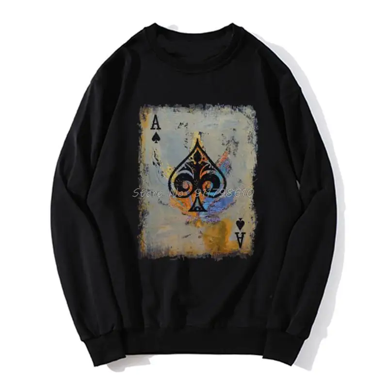 

Ace Printed Summer Fall Students Faddish Casual Hoodies Men Hoodie Unisex Oversize Sweater Streetwear Harajuku