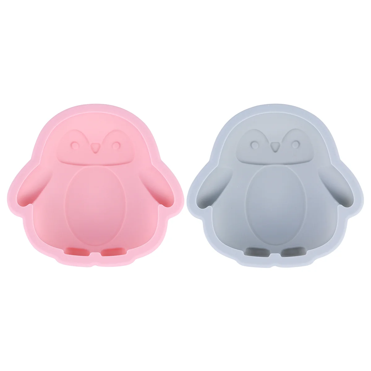 

Molds Silicone Penguin Fondant Mold Cake Chocolate Candy Baking Pan Animal Cookie Pancake Kids Bomb Bath Cupcake Pudding Jelly