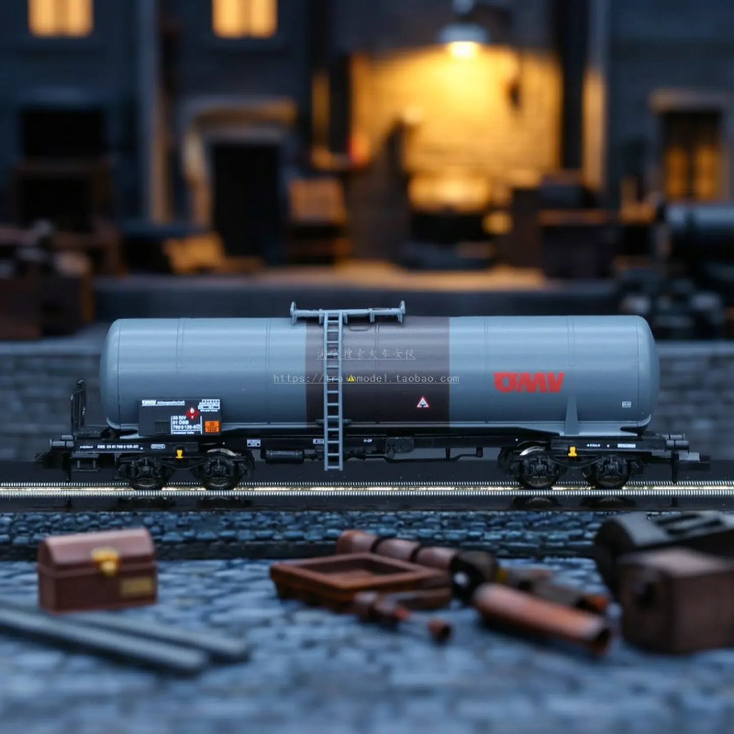 Фото FLEISCHMANN N Type 1/160 Модель железнодорожного вагона 825812 OBB Современная модель железнодорожного вагона-цистерны для песочного стола, игрушка для взрослых №4
