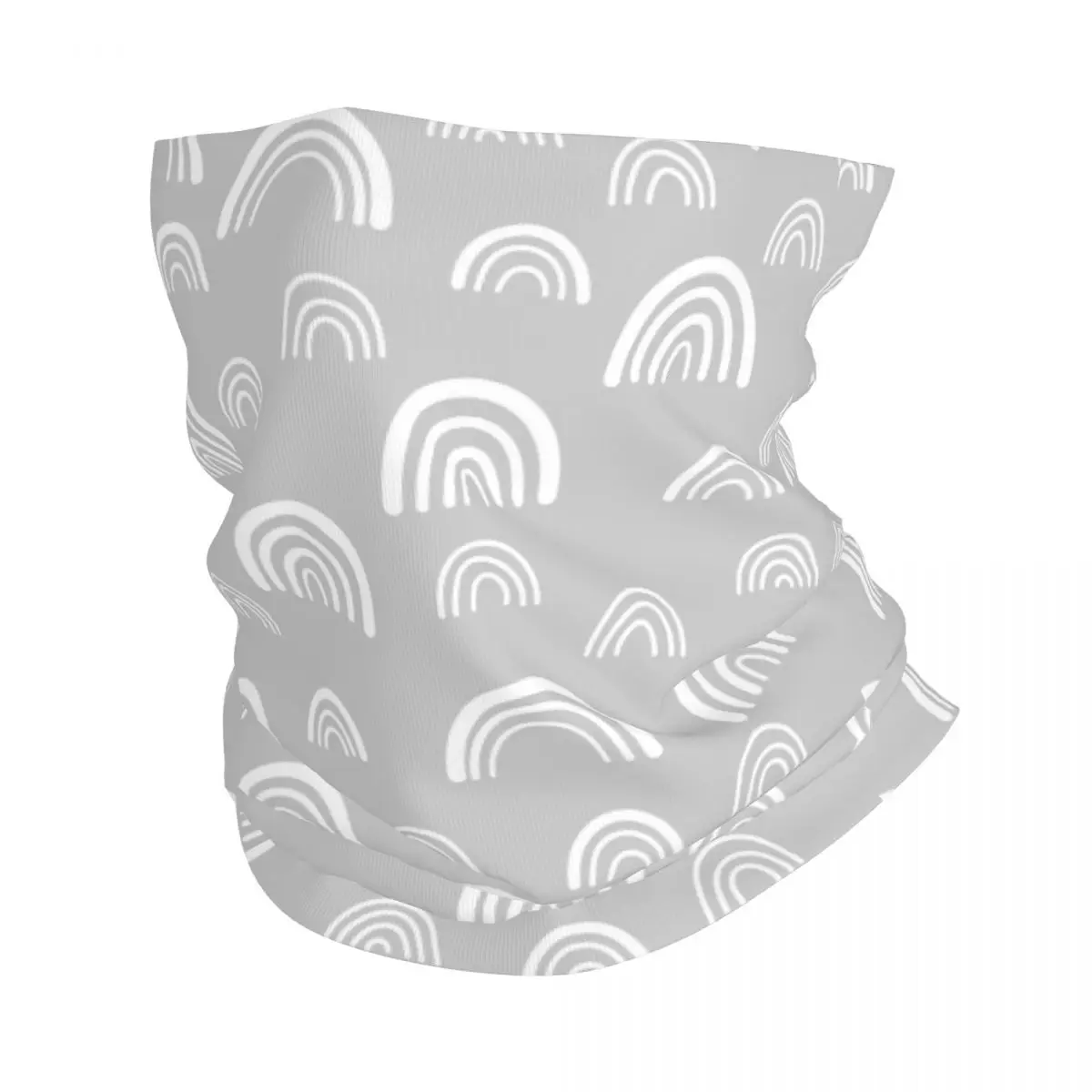

Rainbow Bandana Neck Gaiter Printed Balaclavas Face Scarf Multifunctional Headwear Hiking for Men Women Adult Windproof