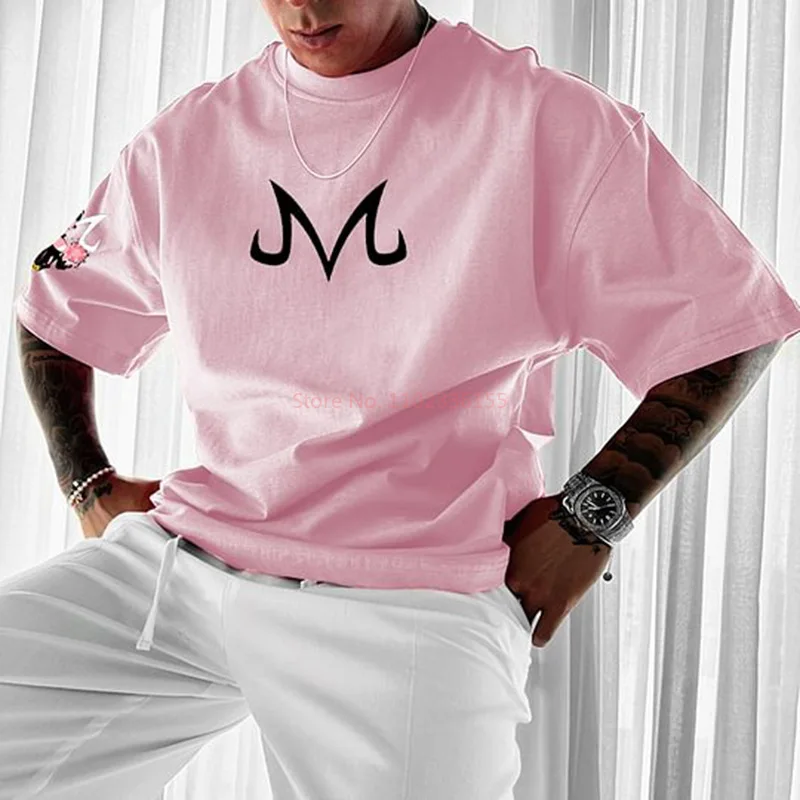 Мужская Хлопковая Футболка Большого Размера С Принтом Dragon Pearl Z Buu Топ В Стиле