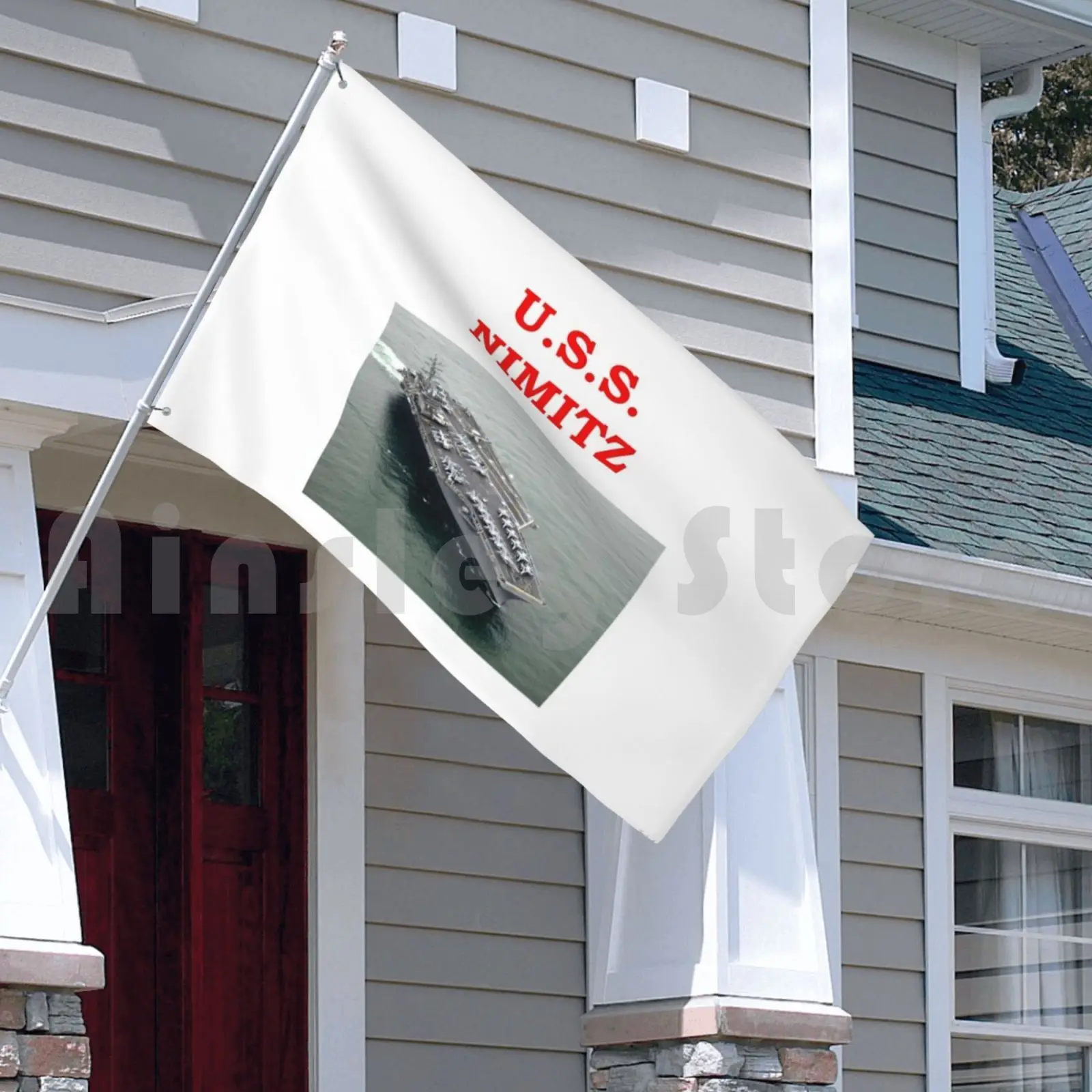 США. Декоративный Автомобильный флаг Nimitz для улицы джимбуфа США ВМС военный