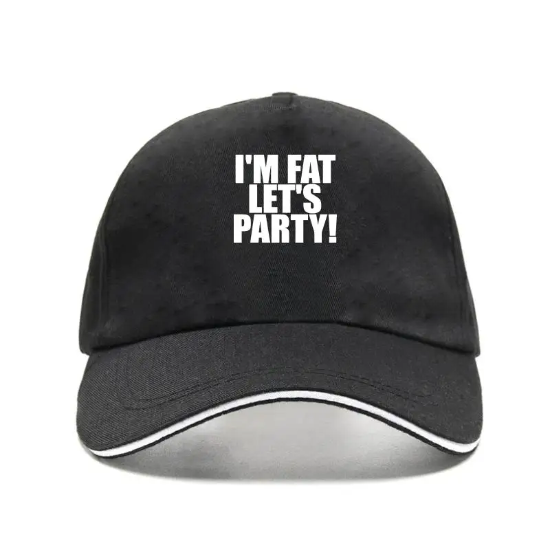 

Смешная бейсбольная кепка со слоганом «Im Fat Let вечерние», кепки для купюр, подарочные ретро-шутки, смешные кепки для купюр (1)