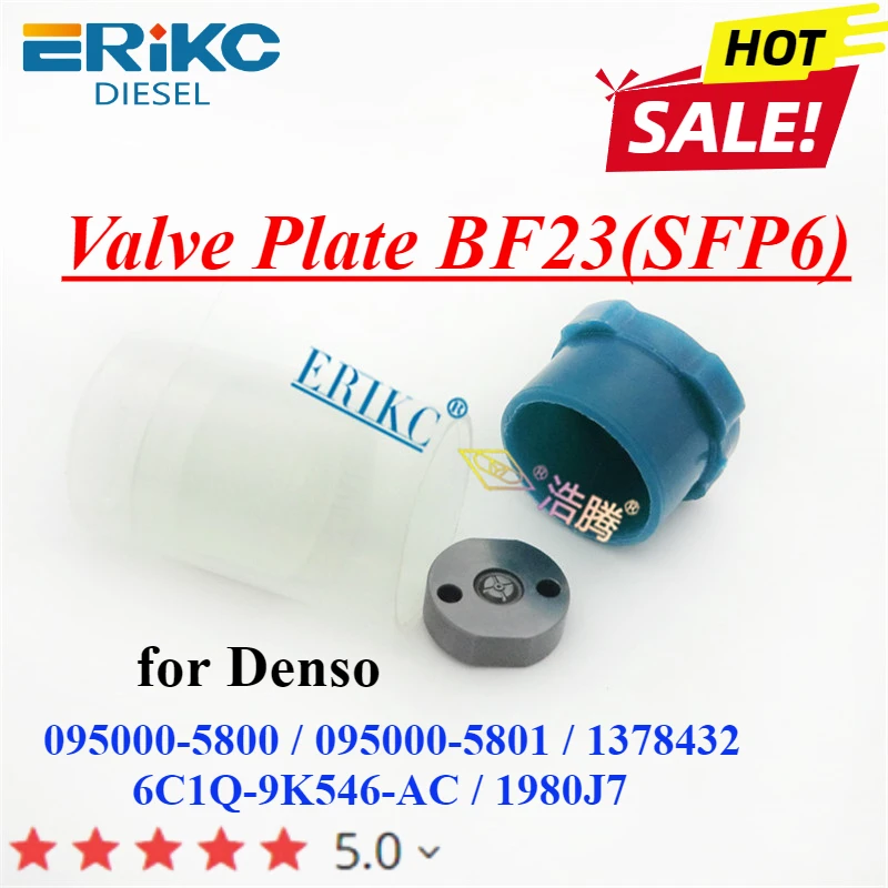 Фото 6C1Q-9K546-AC Пластина клапана форсунки BF23 Отверждаемый клапан SFP6 для 095000-5800 095000-5801 DCRI105800 для перемычки CITROEN №1