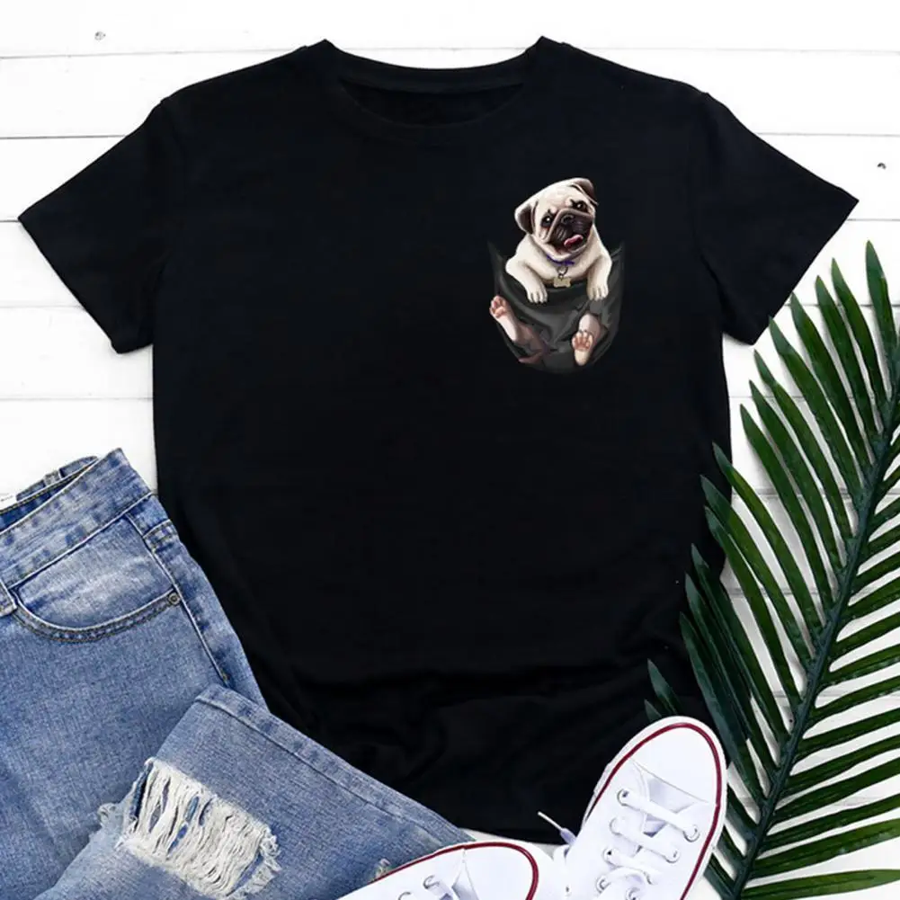 

Летняя футболка, стильная женская футболка с круглым вырезом в молодежном стиле, одежда, женская футболка, летняя блузка