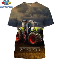 anime 3d print t shirt comic car rock truck streetwear men women tractor fashion t shirt harajuku kids shirts homme tshirt s251