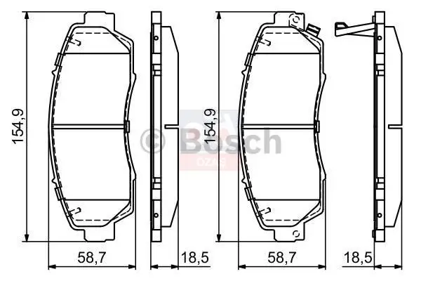 

986494685 для десять тормозов BALATASI CRV IV 1,6 dtec-2.2 DTEC 4WD- (CR V RE6)