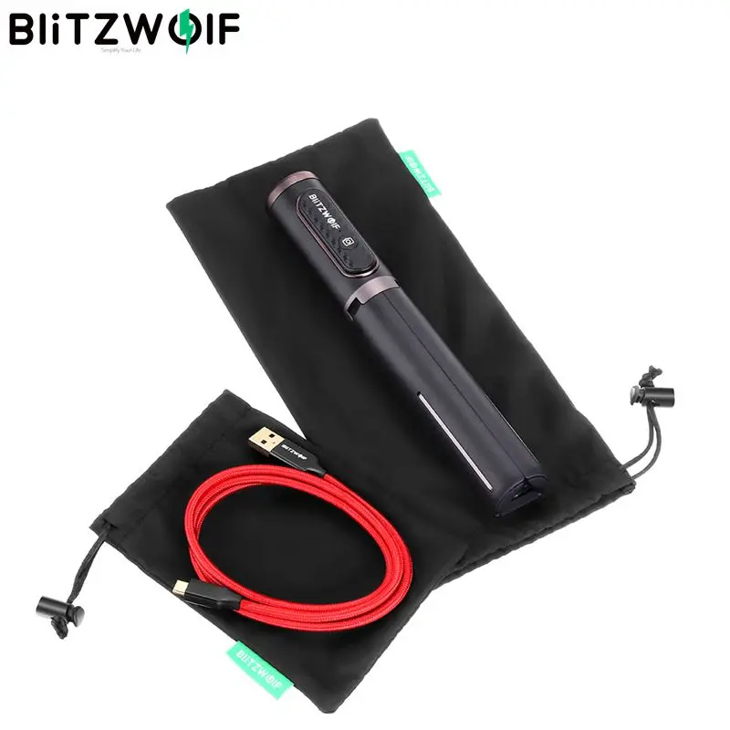 

BlitzWolf BW-ST1 Portable Cable Organizer Headphone Storage Organizer Bags for Cable Headphone Power Bank Selfie Sticks