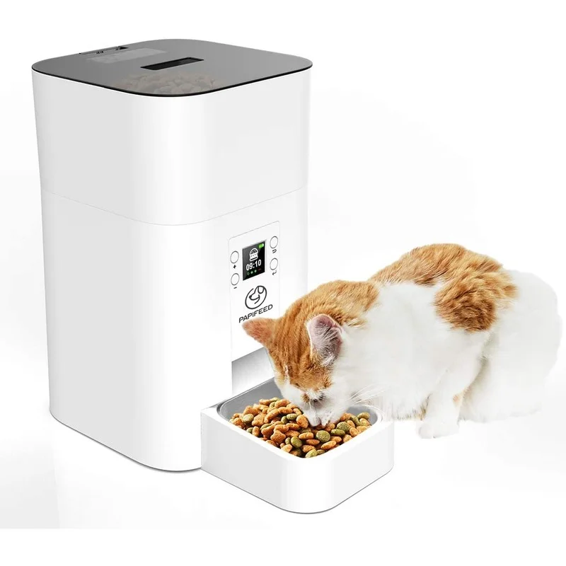 

Papifeed Echo-friendly Smart Pet Water Food Automatic Feeder Electronic smart feeder for dog and cat
