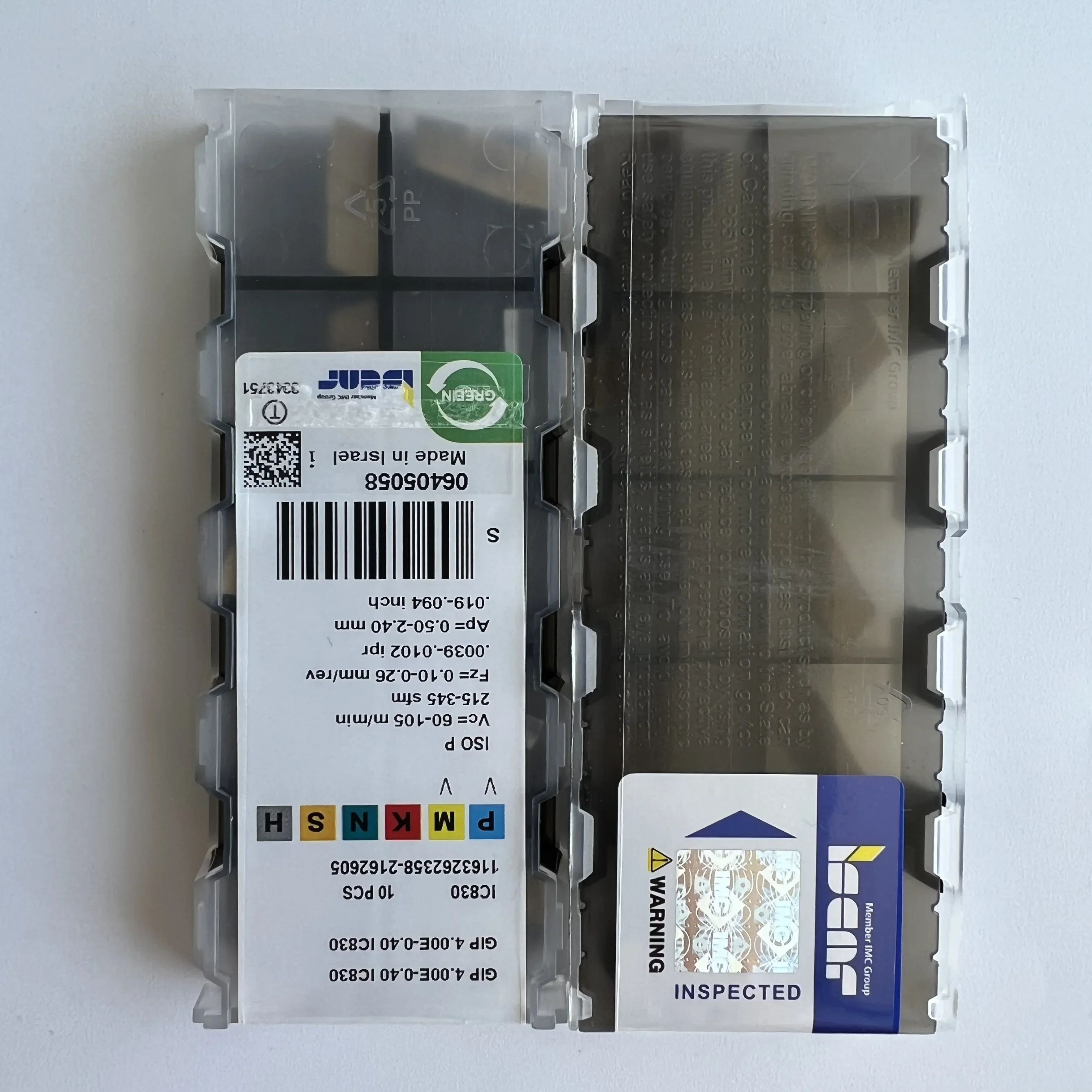 GIP4.00E-0.40 IC830 Режущие инструменты с ЧПУ IC808