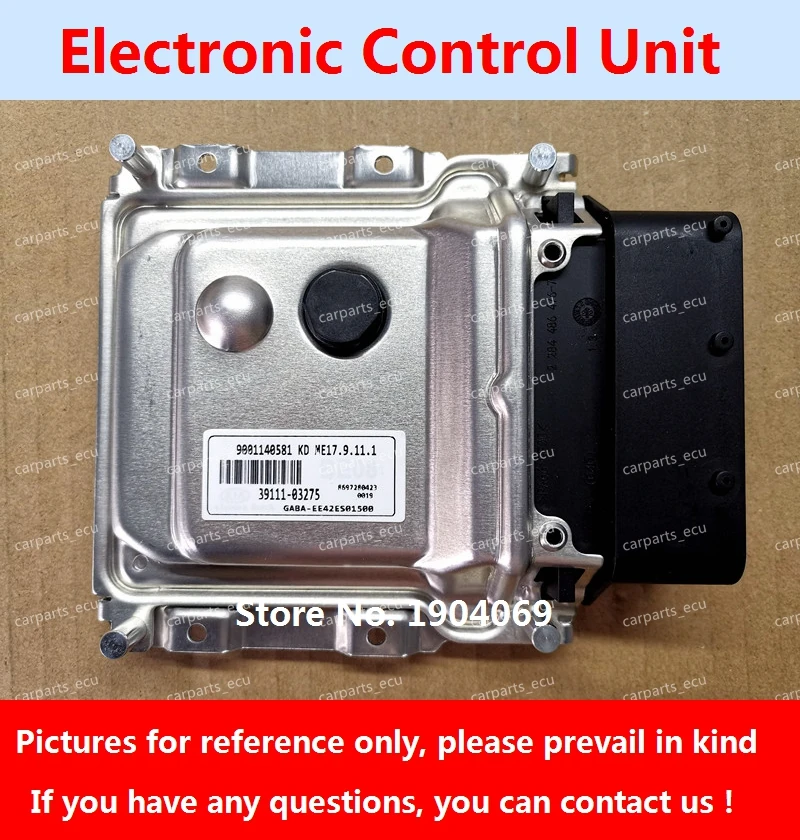 

For Hyundai kia rio cerato car engine computer board/39111-03275 39111-03700 39111-03905 246 39124-2B590 B619 ME17.9.11.1