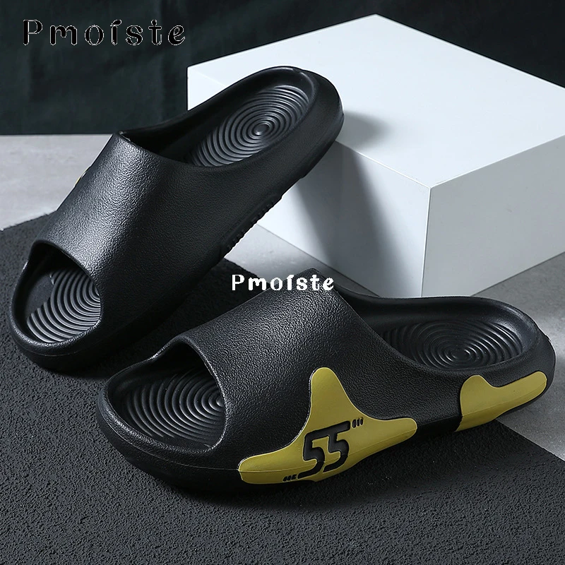 Women Slippers for Home Summer 2023 EVA Slipper Unisex Breathable Shoe for Women Non-slip Bathroom Slides Wear-resistant Fashion