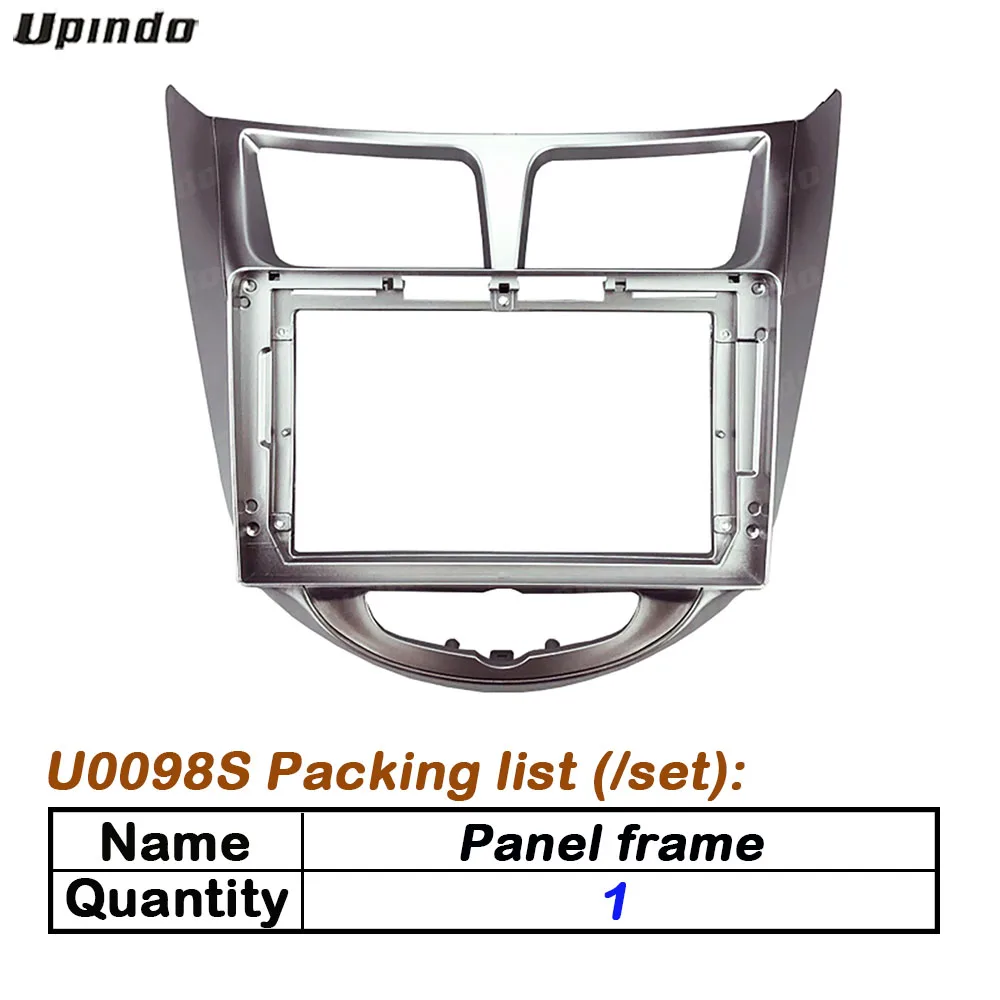 Автомобильная магнитола 2 Din с 9 дюймовым дисплеем DVD GPS Mp5 пластиковая рамка Fascia