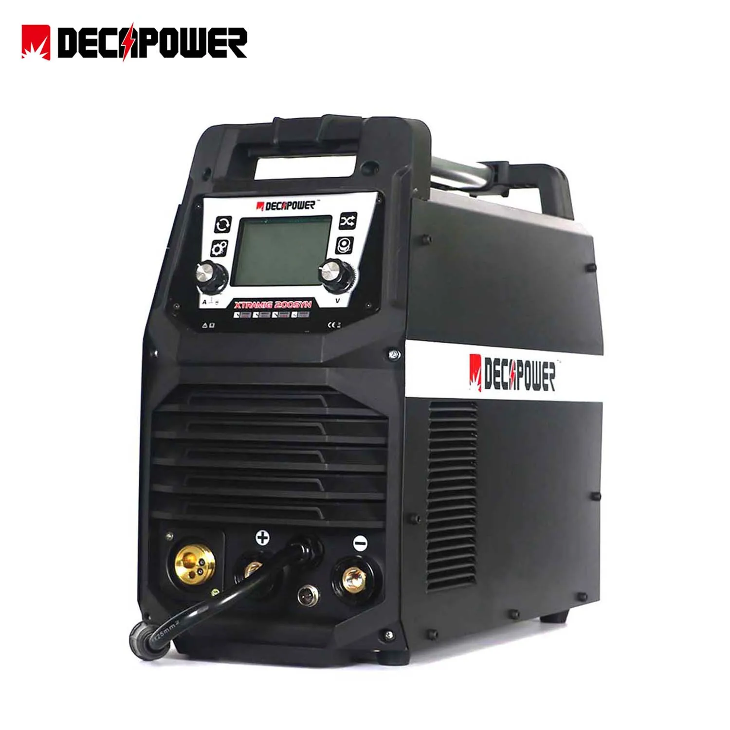 

Decapower 4 IN 1 MMA TIG MAG MIG Welder for Gas and Gasless Welding Synergy MIG MAG Welding Machine