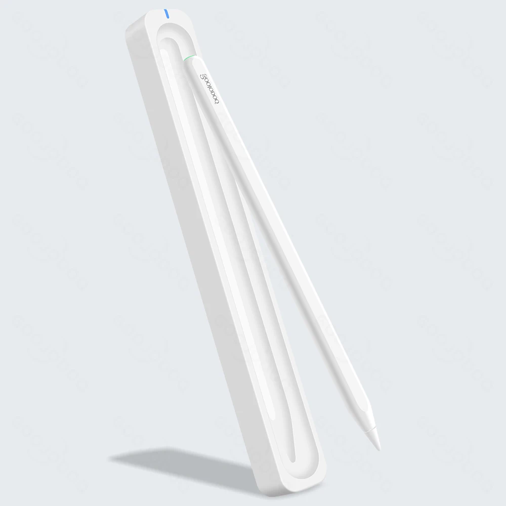Wireless Charger Case for Apple Pencil 2 and GOOJODOQ GD13 Pencil for iPad 2018 - 2022