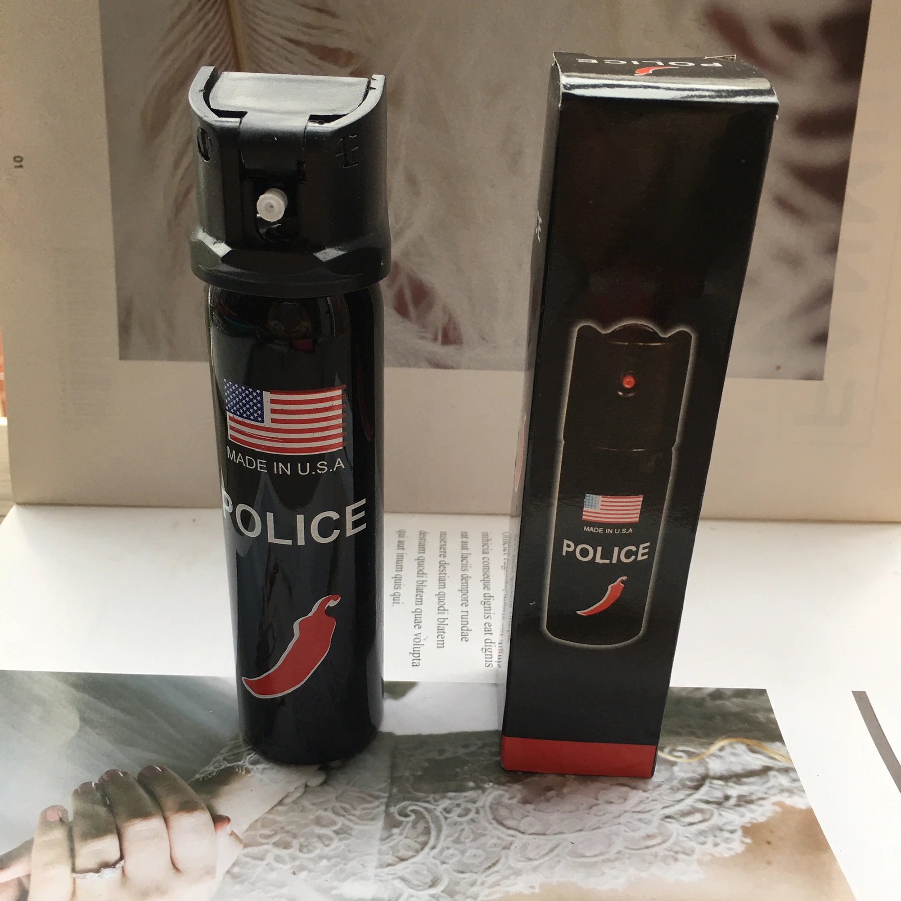 Спрей женский для самообороны спрей против перечня Чили инструмент оружие |