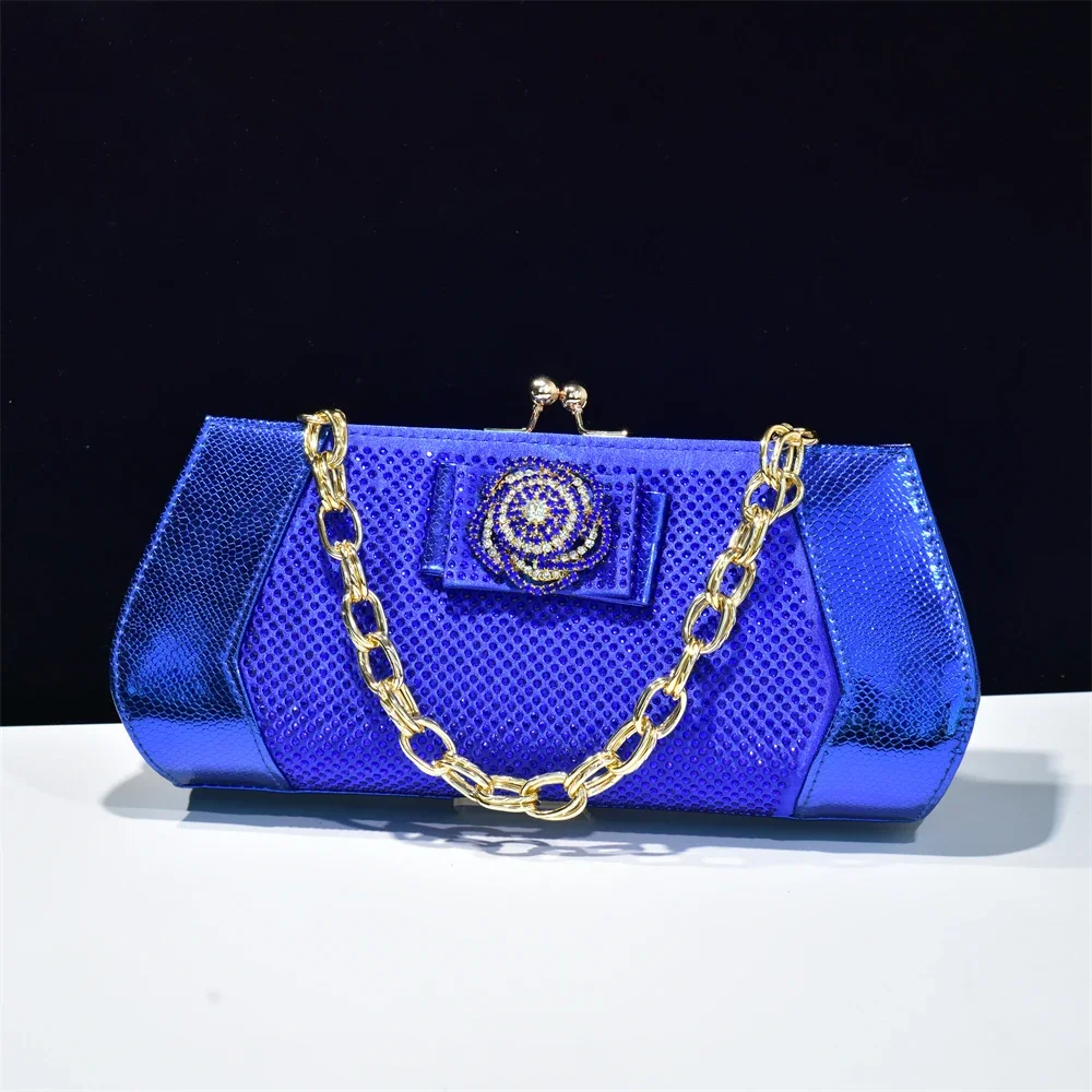 Прямая продажа с фабрики алмазная обеденная сумка ручная Подмышечная цепочка