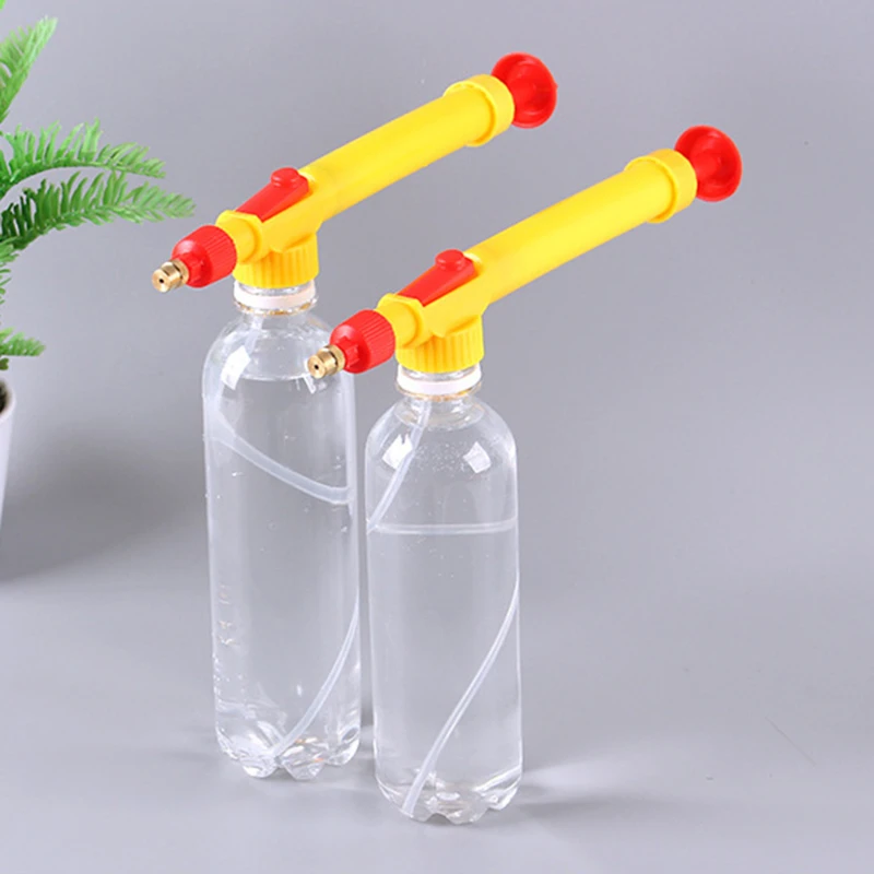 

1PC High Pressure Air Pump Manual Sprayer Adjustable Drink Bottle Spray Head Nozzle Garden Watering Tool Portable Pump Sprayer