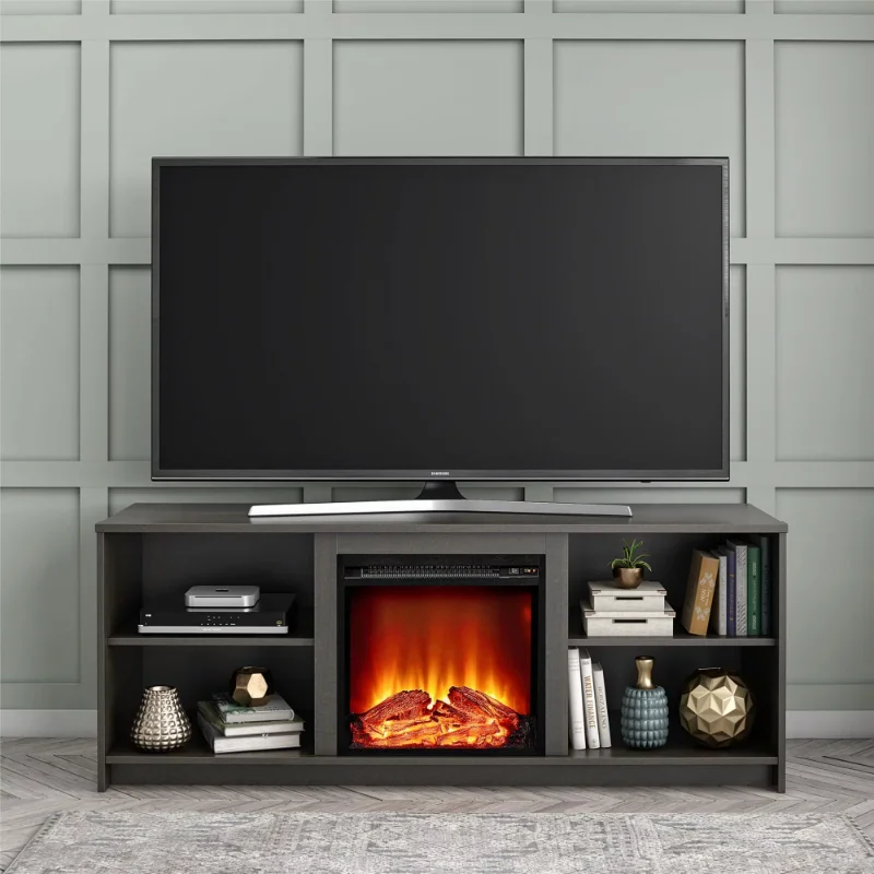 

Mainstays Fireplace TV Stand for TVs up to 65", Espresso