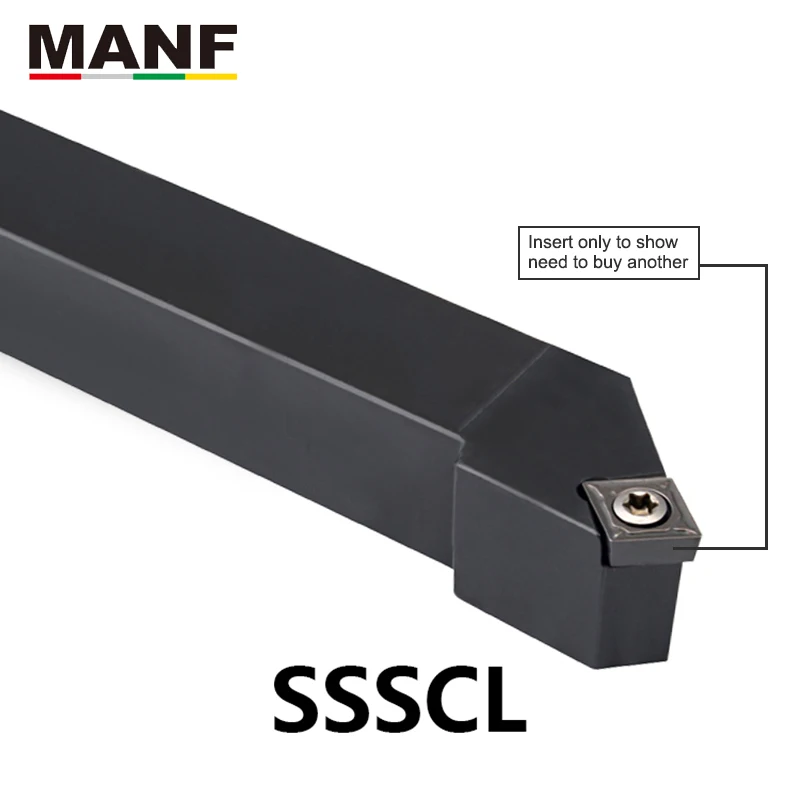 MANF SSSCR-2020K09 16*16 20*20 S Тип BoringToolholder твердосплавная вставкарезец токарный