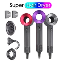hair care negative ionic hair dryer salon professional grade powerful premium leafless hairdryer not hurt hair hot and cold air