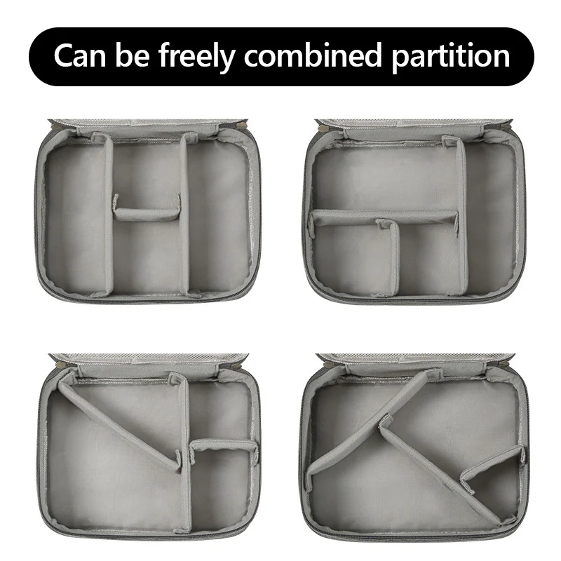 Travel Cable Bag Portable Digital USB Gadget Organizer Charger Wires Zipper Storage Pouch kit Case Accessories Briefcase X248C