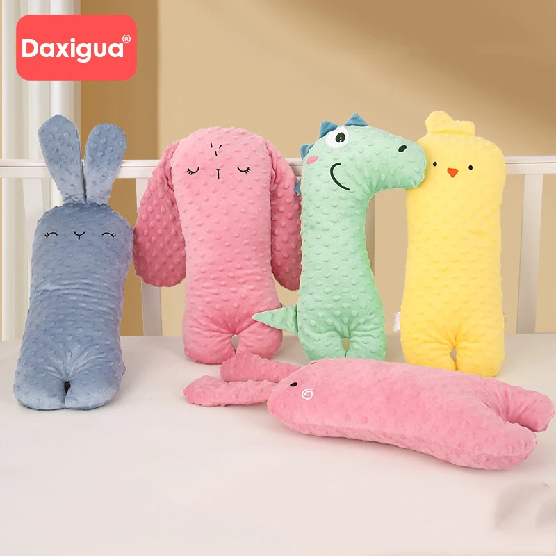 Детская Подушка Для Сна Успокаивающая Длинная Защитная Кукла Из Овчины Подарок