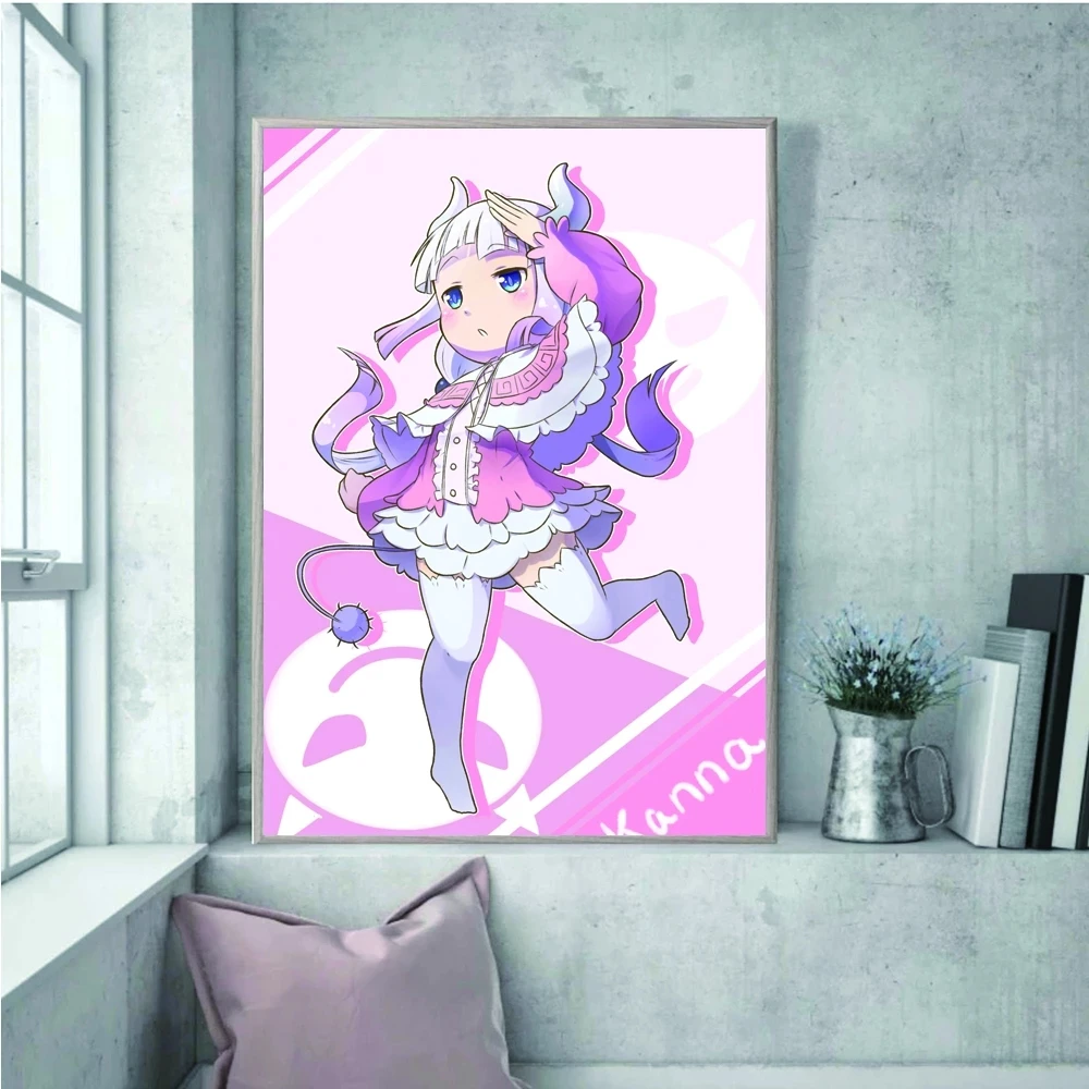 

Decoration Home Bedside Background HD Print Pretty Girl Poster Picture Cartoon Anime Character No Frame Canvas Painting Wall Art